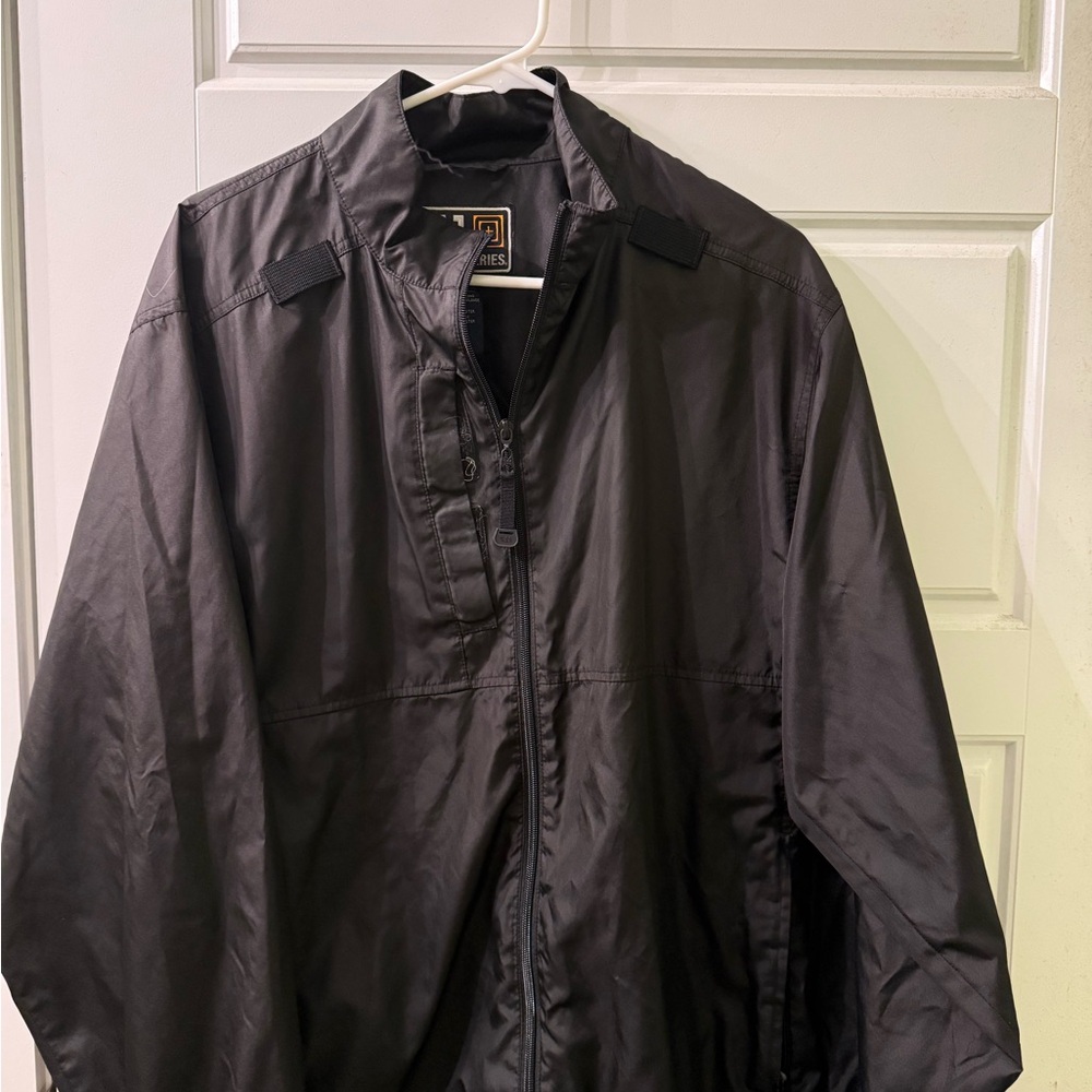 5.11 Tactical Black Windbreaker Jacket